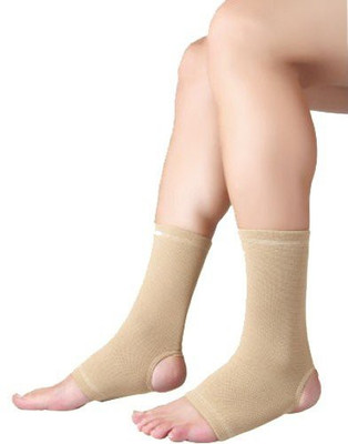 KUDIZE Anklet Ankle Binder Brace Foot Support (Medium) Ankle Support(Beige)