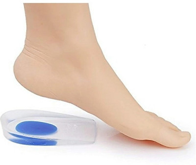 Osteoplast 1 Pair Silicon Gel Socks Cushion Orthotic Heel Support Pad Cup Insole Heel Cushion Insole