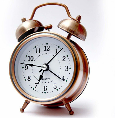 Fulkiza Analog Golden Clock