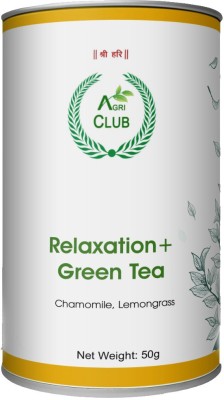 AGRI CLUB RELAXATION + GREEN TEA Chamomile, Lemon Grass Green Tea Plastic Bottle(50 g)