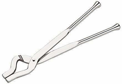 Dunims High Quality Tong/Pakkad/Chimta/Sandasi ( Large 27 CM) 27 cm Utility Pakkad(Pack of 1)