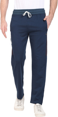 Leebonee Solid Men Blue Track Pants