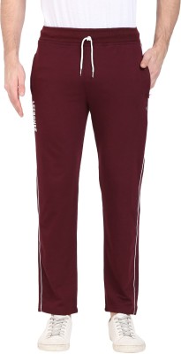 Leebonee Solid Men Maroon Track Pants