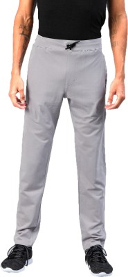 Tom Burg Solid Men Grey Track Pants