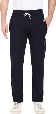 Leebonee Solid Men Dark Blue Track Pants