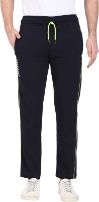 Leebonee Solid Men Dark Blue Track Pants