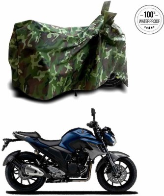 SEBOMGO Waterproof Two Wheeler Cover for Yamaha(FZ, Multicolor)