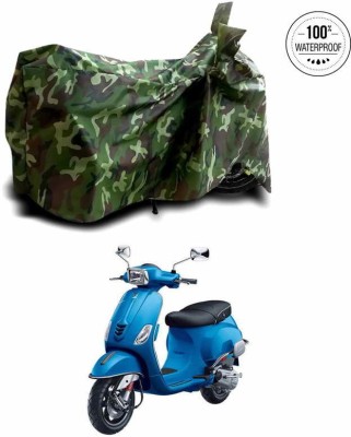 APNEK Waterproof Two Wheeler Cover for Piaggio(Vespa, Multicolor)