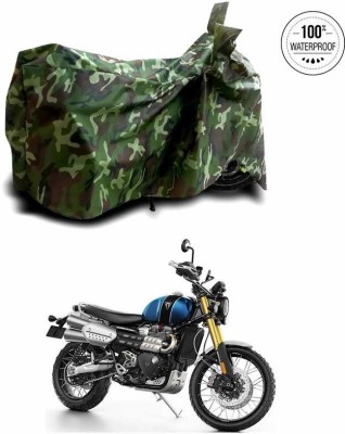 SEBONGO Waterproof Two Wheeler Cover for Triumph(Multicolor)