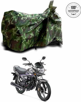 SEBONGO Waterproof Two Wheeler Cover for Honda(CB Shine, Multicolor)