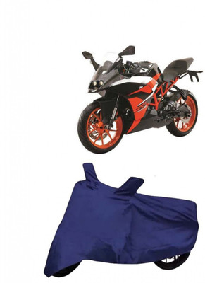 FRONCH Waterproof Two Wheeler Cover for KTM(RC 200, Blue)
