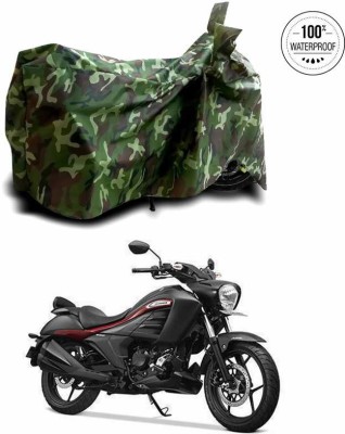 SEBONGO Waterproof Two Wheeler Cover for Suzuki(Intruder, Multicolor)