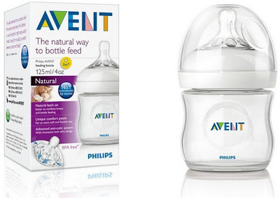 Philips Avent Natural 2.0 - 125 ml(clear White)