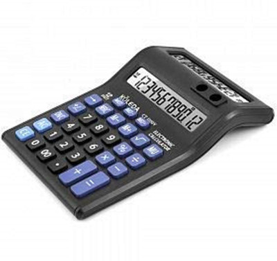 Neel 970 Standard Function Desktop Business 12 Digital Dual Screen Double Display Calculator with Pen Holder for Office and Retail Counter Purpose (Black) Financial Calculator(12 Digit) Neel 970 Standard Function Desktop Business 12 Digital Dual Screen Double Display Calculator with Pen Holder for Office and Retail Counter Purpose (Black) Financial Calculator(12 Digit)