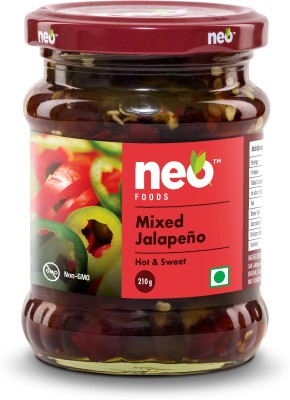 neo Mixed Hot & Sweet I Ready to Eat I Non-GMO I Jalapenos(210 g)