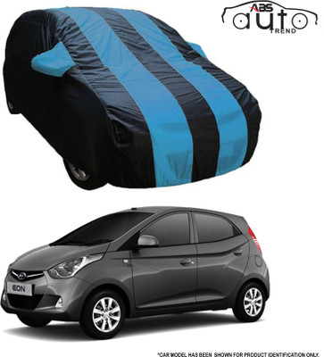 ABS AUTO TREND Car Cover For Hyundai Eon (With Mirror Pockets)(Blue)