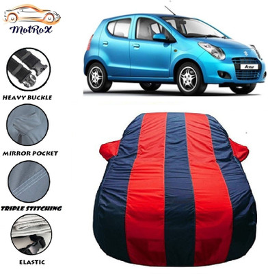 MoTRoX Car Cover For Maruti Suzuki A-Star (With Mirror Pockets)(Red, Blue)