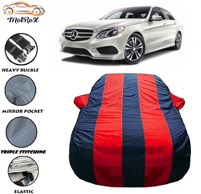 MoTRoX Car Cover For Mercedes Benz E280 Cdi (With Mirror Pockets)(Red, Blue)
