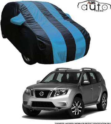 ABS AUTO TREND Car Cover For Nissan Terrano (With Mirror Pockets)(Multicolor)