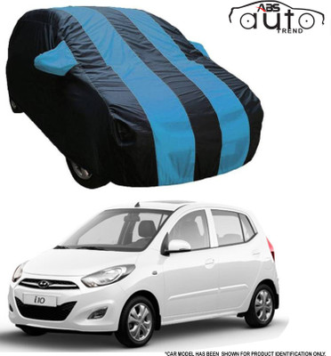 ABS AUTO TREND Car Cover For Hyundai i10 (With Mirror Pockets)(Multicolor)