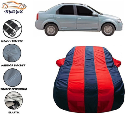 MoTRoX Car Cover For Tata Indigo CS (With Mirror Pockets)(Red, Blue)