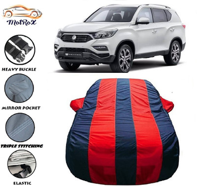 MoTRoX Car Cover For Renault Zoe (With Mirror Pockets)(Red, Blue)
