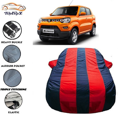 MoTRoX Car Cover For Kia SELTOS (With Mirror Pockets)(Red, Blue)