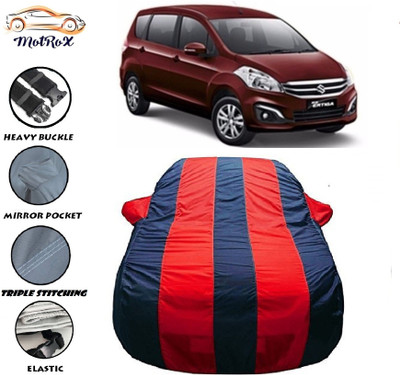 MoTRoX Car Cover For Maruti Suzuki Ertiga (With Mirror Pockets)(Red, Blue)