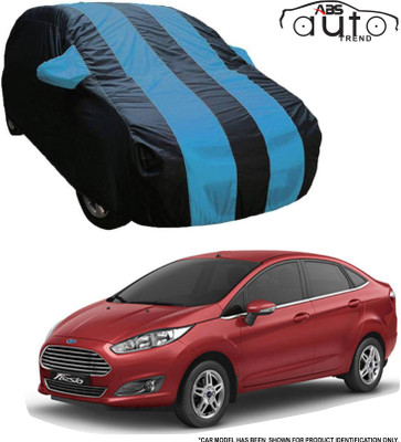 ABS AUTO TREND Car Cover For Ford Fiesta (With Mirror Pockets)(Blue)