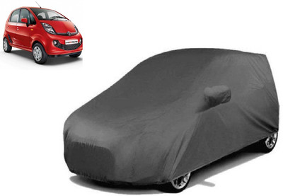 UNIFIED S SERVICES Car Cover For Tata Nano (With Mirror Pockets)(Grey)