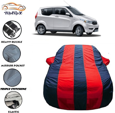 MoTRoX Car Cover For Universal For SUV Universal For SUV (With Mirror Pockets)(Red, Blue)