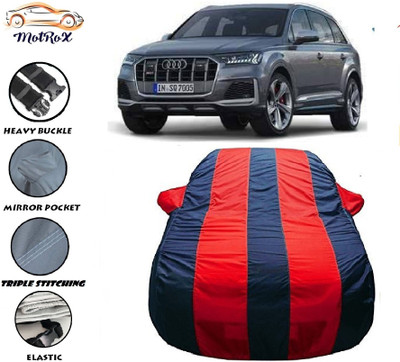 MoTRoX Car Cover For Kia Soul (With Mirror Pockets)(Red, Blue)