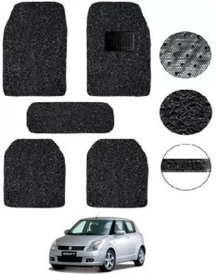 arneja trading company PVC Standard Mat For  Maruti Suzuki Swift(Black)