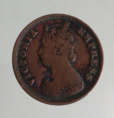 COINS WORLD 1898 VICTORIA EMPRESS 1/2 PICE RARE COIN Medieval Coin Collection(1 Coins)