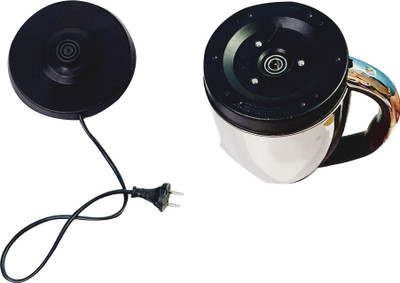 ND BROTHERS Kettle00.2L Beverage Maker(2 L, Silver , Black)