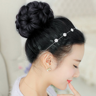 SAMYAK Stylish clip in claw bun Hair Extension