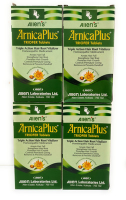 Allen's ARNICAPLUS TRIOFER (pack of 4) Hair Oil(400 ml)