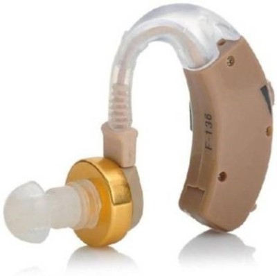 Enlinea Sound Hearing Amplifier Machine F-136 Behind the Ear Hearing Aid(Beige)