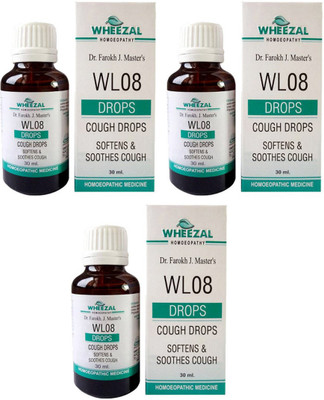 WHEEZAL WL-8 Cough Drops(3 x 30)