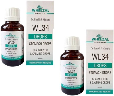 WHEEZAL WL-34 Stomach Drops(2 x 30)