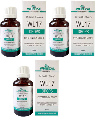 WHEEZAL WL-17 Hypertension Drops(3 x 30)