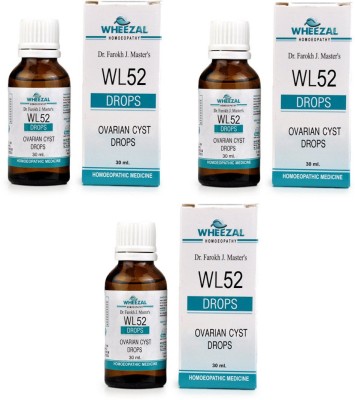 WHEEZAL WL-52 Ovarrine Cyst Drops(3 x 30)