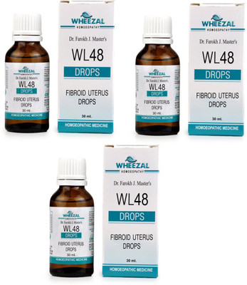 WHEEZAL WL-48 Fibroid Uterus Drops(3 x 30)