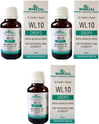 WHEEZAL WL-10 Dental Neuralgia Drops(3 x 30)