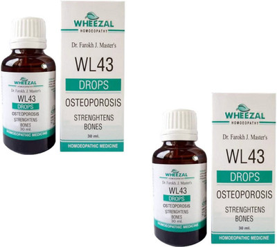 WHEEZAL WL-43 Osteoporosis Drops(2 x 30)