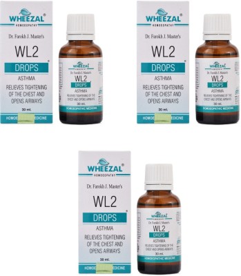 WHEEZAL WL-2 Asthma Drops(3 x 30)