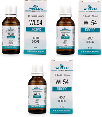 WHEEZAL WL-54 Gout Drops(3 x 30)