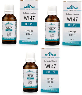 WHEEZAL WL-47 Typhoid Drops(3 x 30)