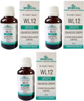 WHEEZAL WL-12 Enuresis Drops(3 x 30)