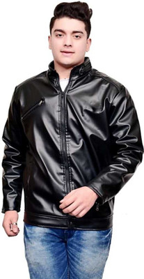 GOOYOO Full Sleeve Solid Men Jacket